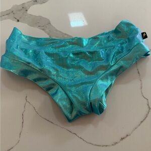 Sparkling Aqua Bikini Bottoms